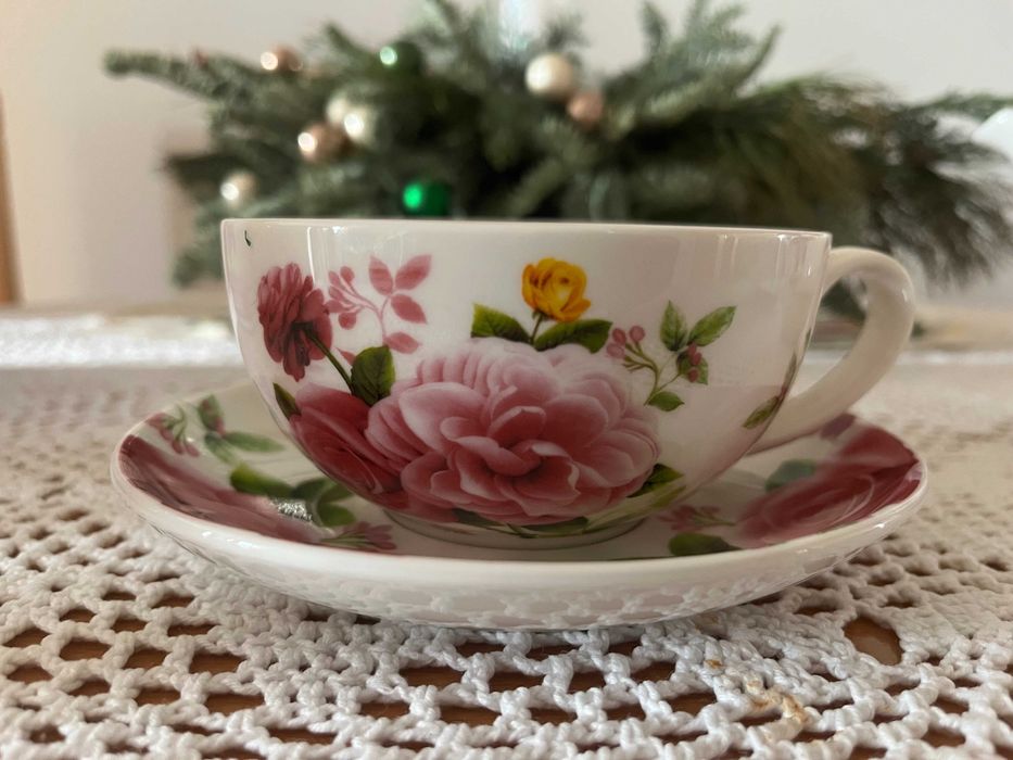 Nowy ceramiczny zestaw do herbaty dla jednej osoby,