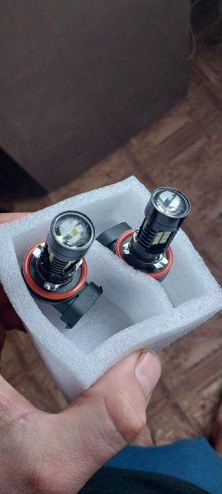 LED лампочки для протитуманних фар H8, H11, H16 JP 6000K білі