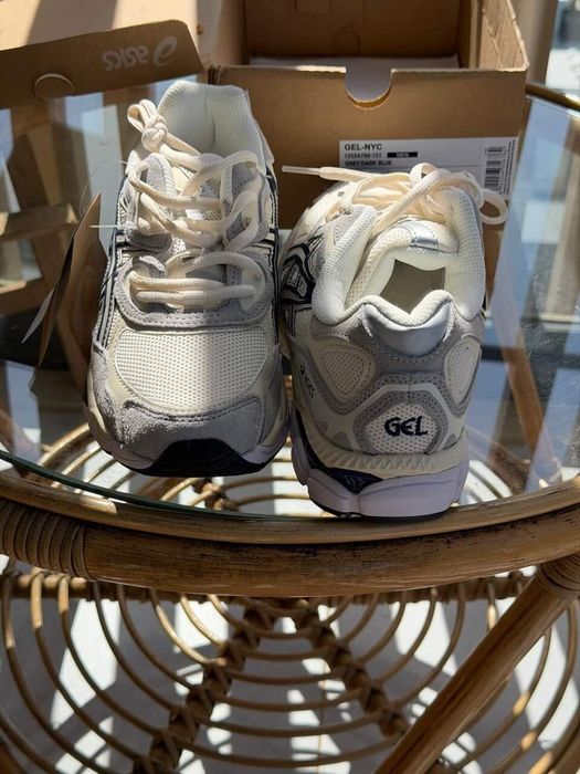 Asics Branco/Cinza Premium – Sapatilhas Casuais & Running | Novas
