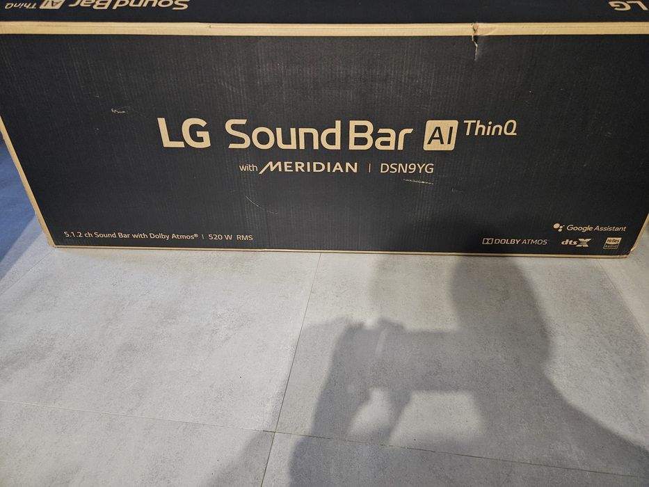 Soundbar LG DSN9YG + głośniki  SPK8-S