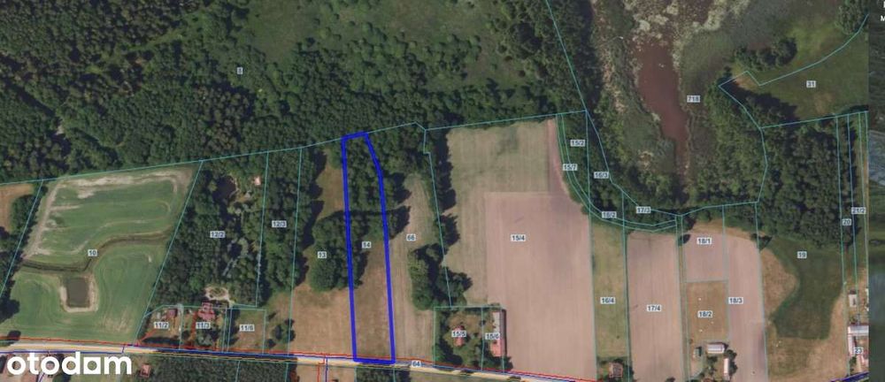 Działka z WZ, Orzechówko, gmina Rajgród, powiat grajewski