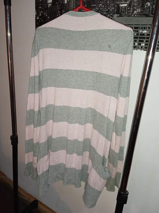 Sweter rożowo-szary