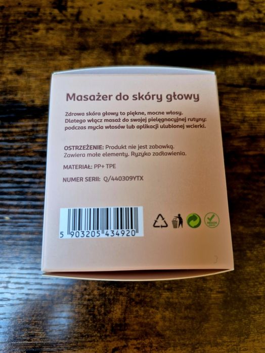 Masażer do skóry głowy