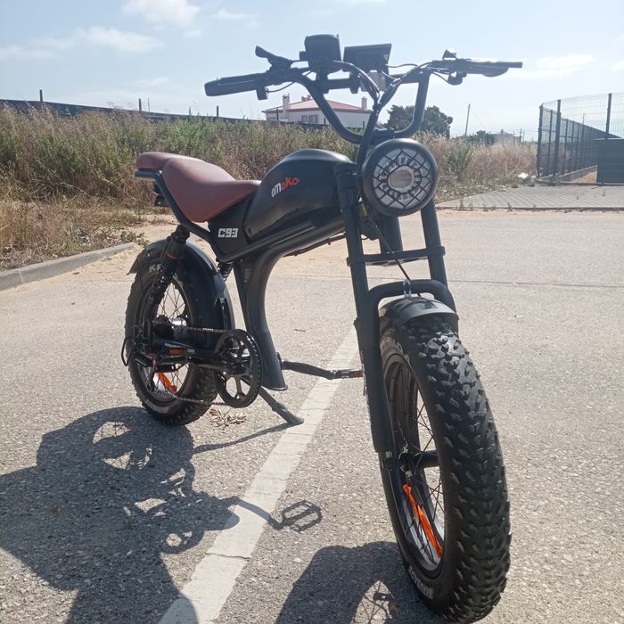 Bicicleta elétrica a pedais Emoko