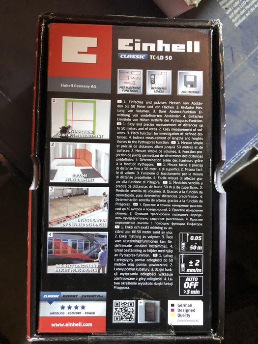 Medidor einhell TC-LD 50