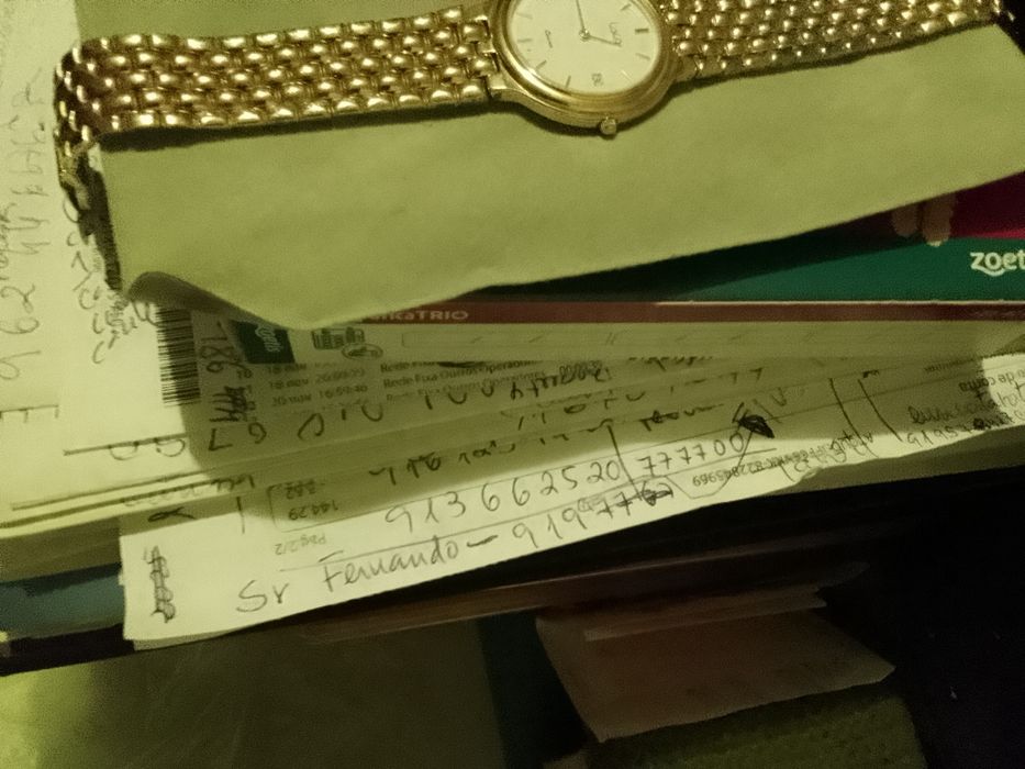 Relógio de pulso de homem