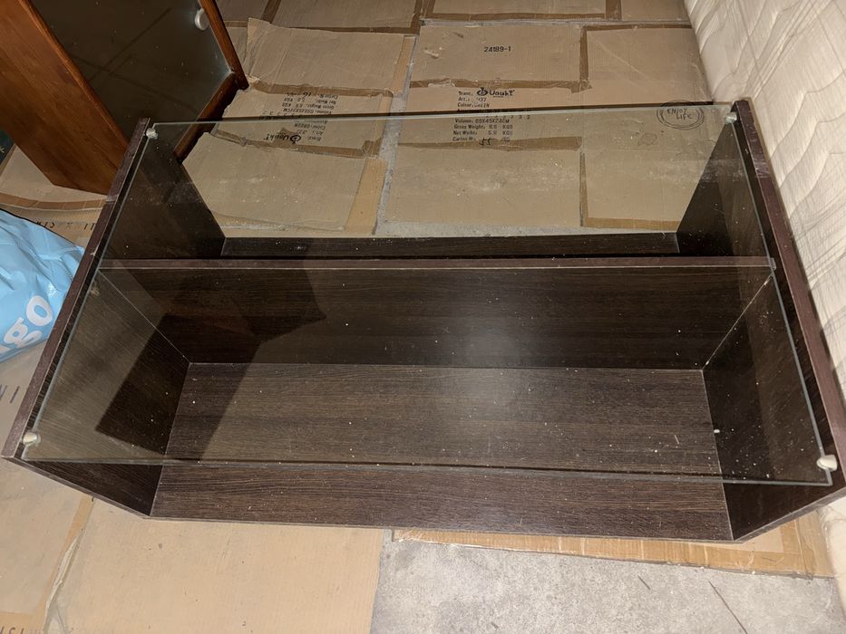 Mesa de centro carvalho escuro