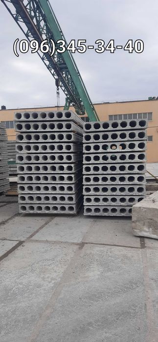 Плити перекриття екструдовані, Н-160мм, Н-220мм, Н-320мм