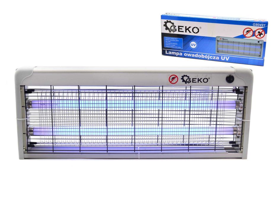Лампа від комарів, молі, мух, ос 40W Geko G80491, инсектицидная лампа
