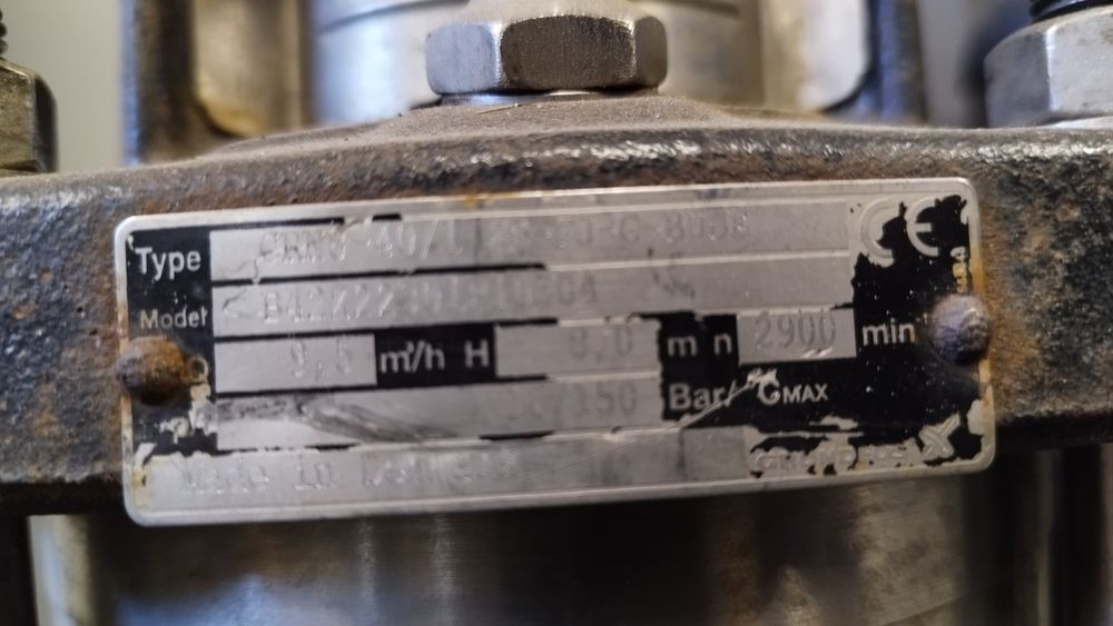 Pompa pionowa grundfoss