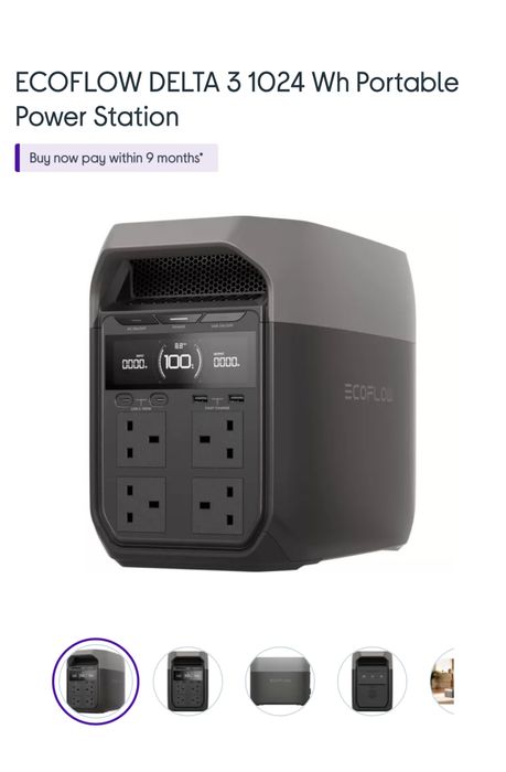 Зарядна станція EcoFlow DELTA 3 Для квартири / котла  В наявності