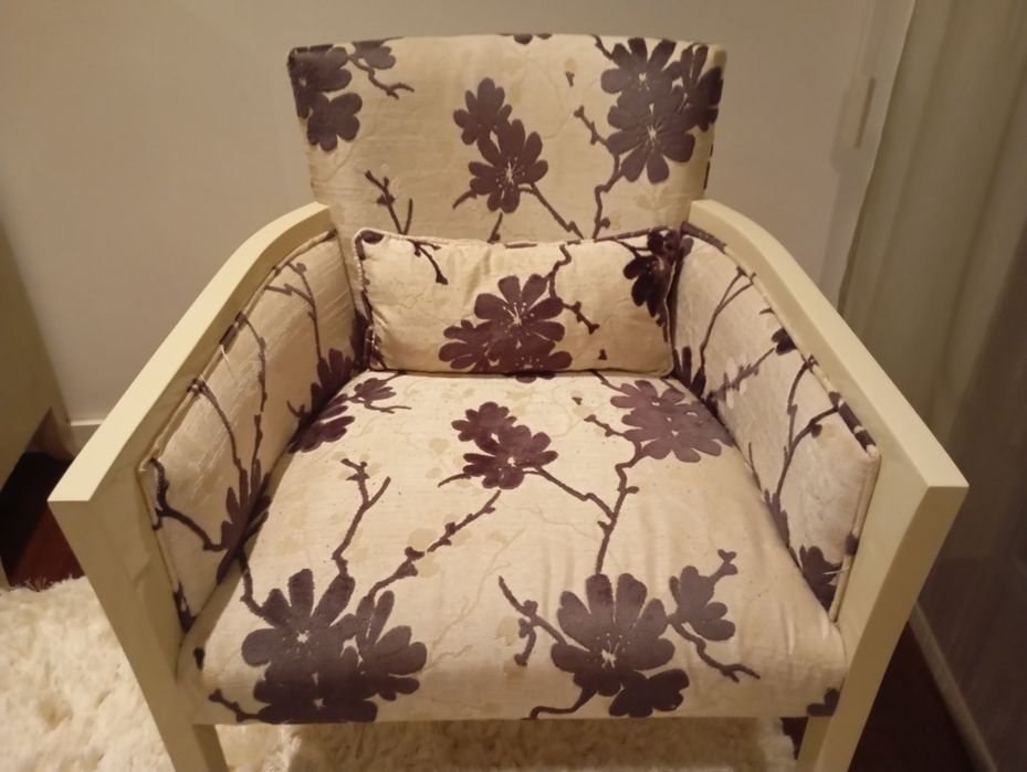 Cadeirão estampado