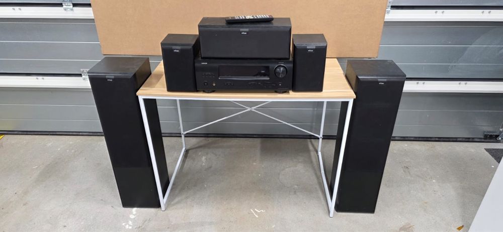 Zestaw kina domowego  Amplituner Denon AVR-1311 z głośnikami  Eltax