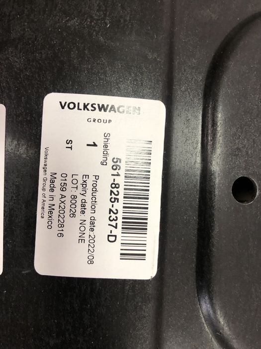 Захист двигуна VW Passat USA