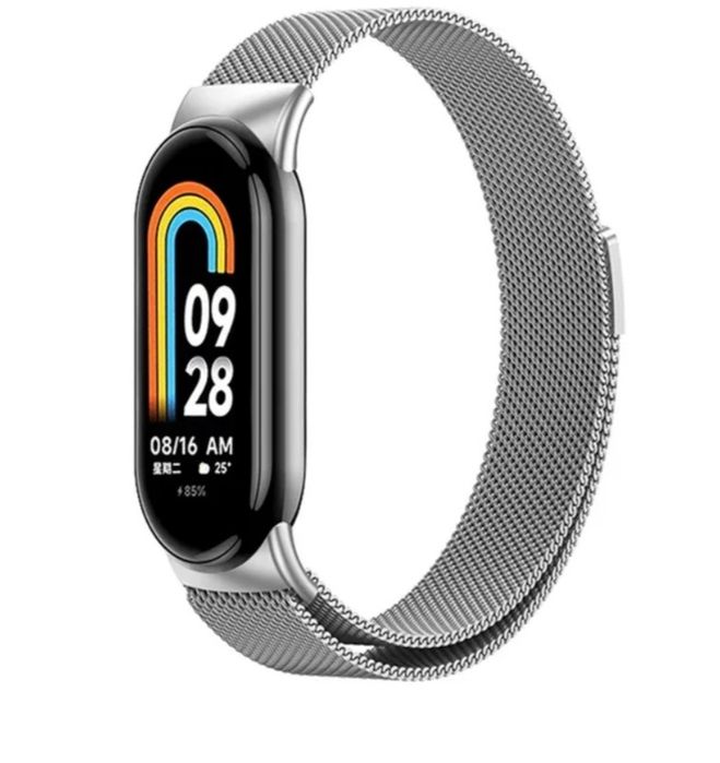 Сталевий Ремінець для Xiaomi mi band 8/9/10