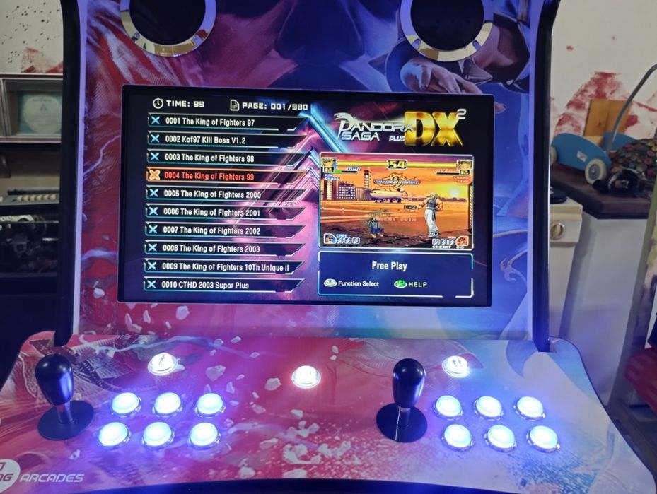 Máquina arcade 9800 jogos
