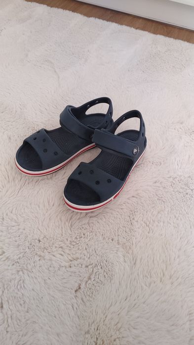 Crocs sandały rozm J1 32 33 stan BDB