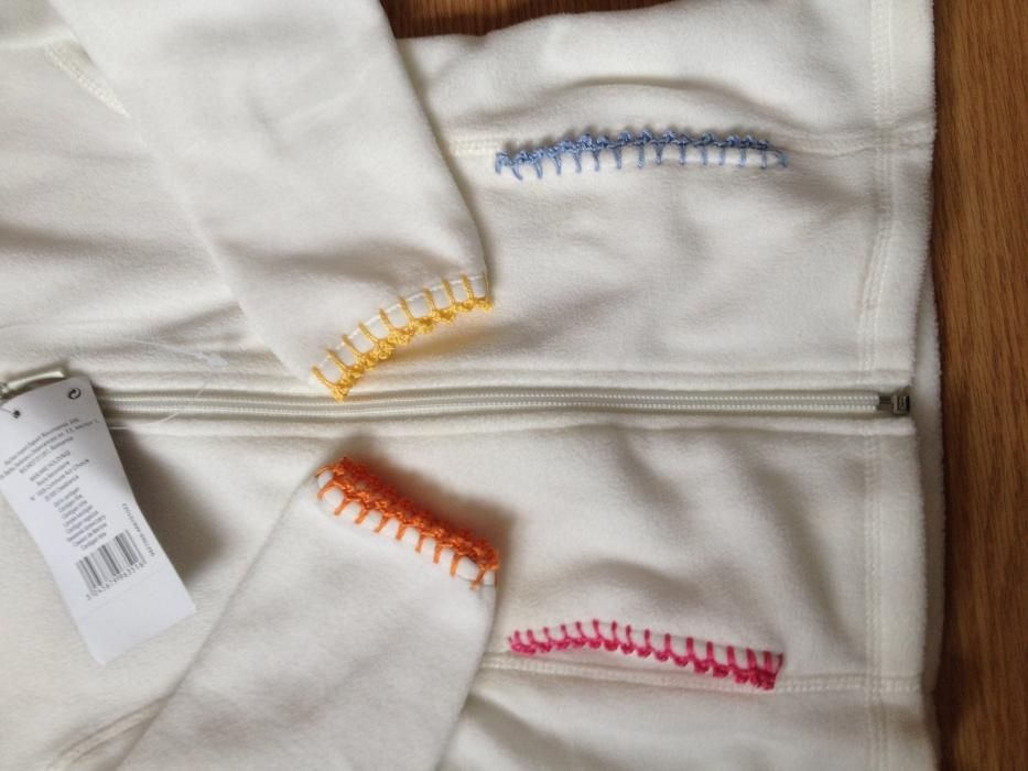 Conjunto novo para menina 6/7 anos-calças, camisola, casaco