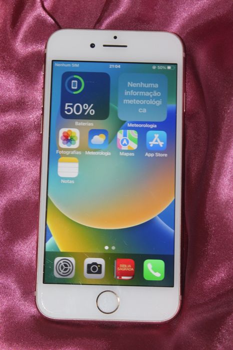 iPhone 8 em bom estado, na caixa