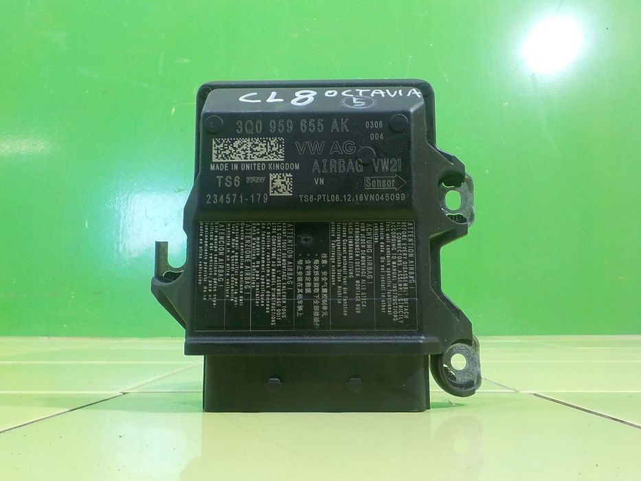 OCTAVIA III 5E 1.6 TDI 16r KOMBI 5D modul sensor AIRBAG 3Q0959655K