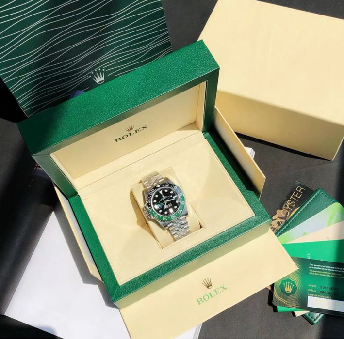 Часы механические GMT master Sprite Pepsi 41мм полный комплект Rolex