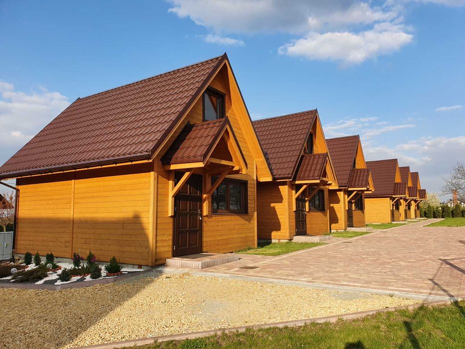 Domki Harnaś Energylandia – 2,5 km | 8 osób | WiFi | plac zabaw | grill