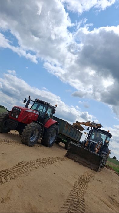 Usługi koparko-ładowarką