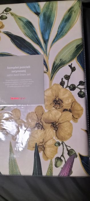 Pościel satynowa 160x200, 2 poszewki