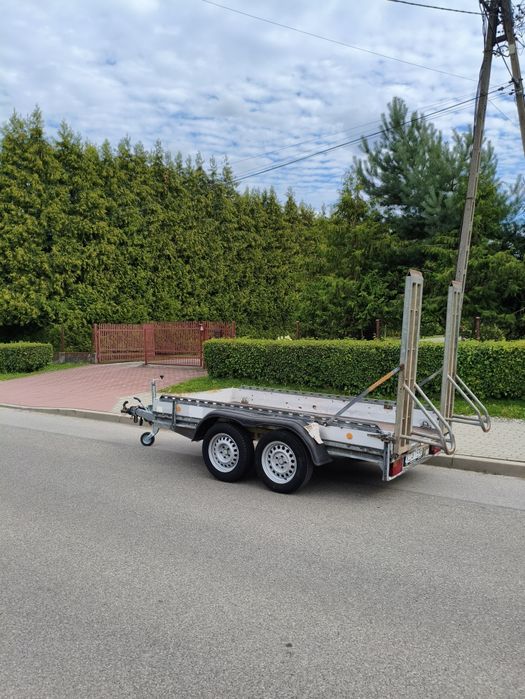 DMC 2700 Mocna przyczepa pod minikoparkę wozidlo