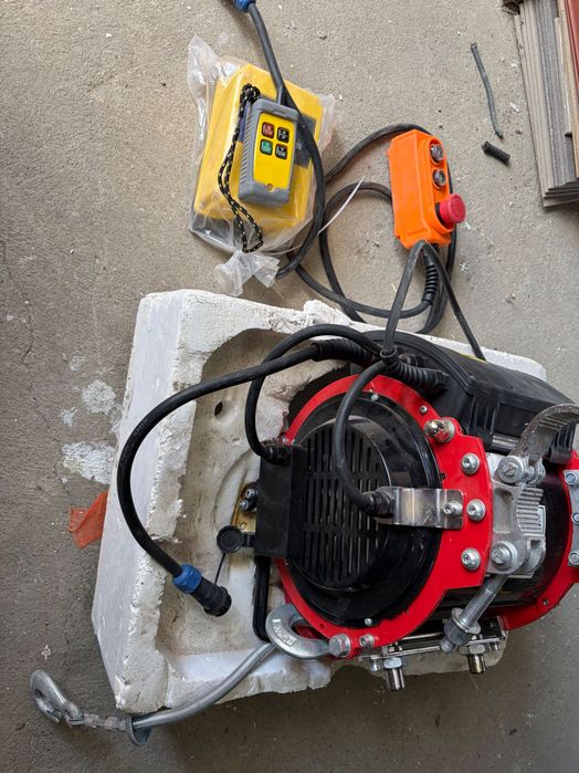 vidaXL elektryczna wciągarka rusztowaniowa