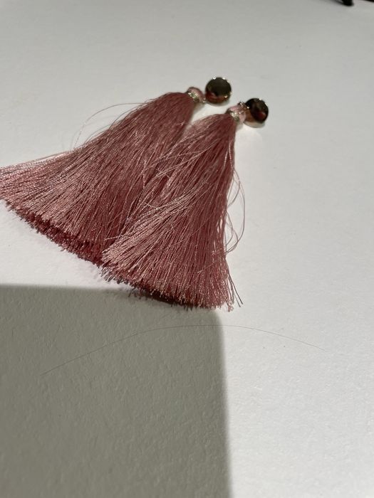 Kolczyki ozdobne sznureczki