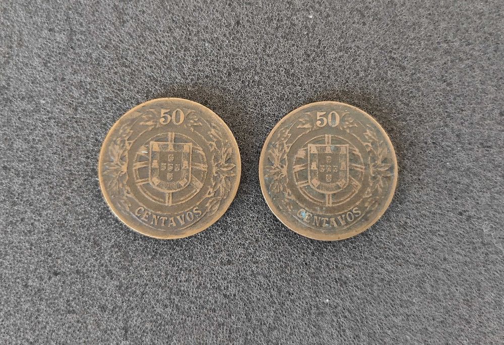 2 Moedas de 50 Centavos 1926 - 7.5€ cada