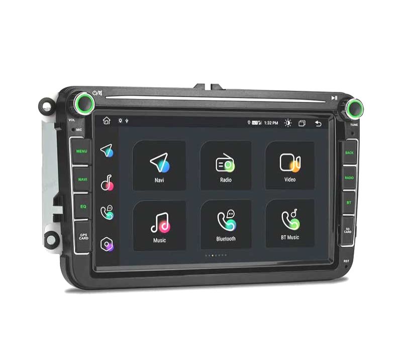 RADIO 8″ GPS ANDROID 11 VOLKSWAGEN VW PARA SEAT SKODA OCTACORE 4GB RAM+64GB ROM