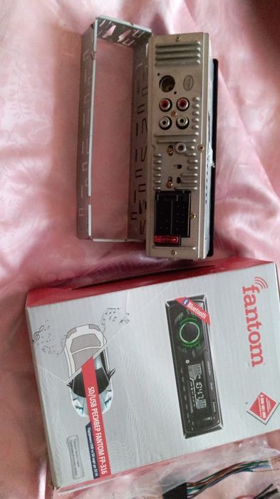 Автомагнітола Fantom FP 316 Bluetooth USB/SD, нова
