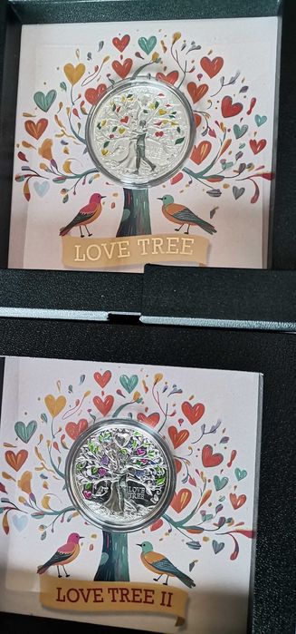 numizmat: Love Tree i Love Tree II