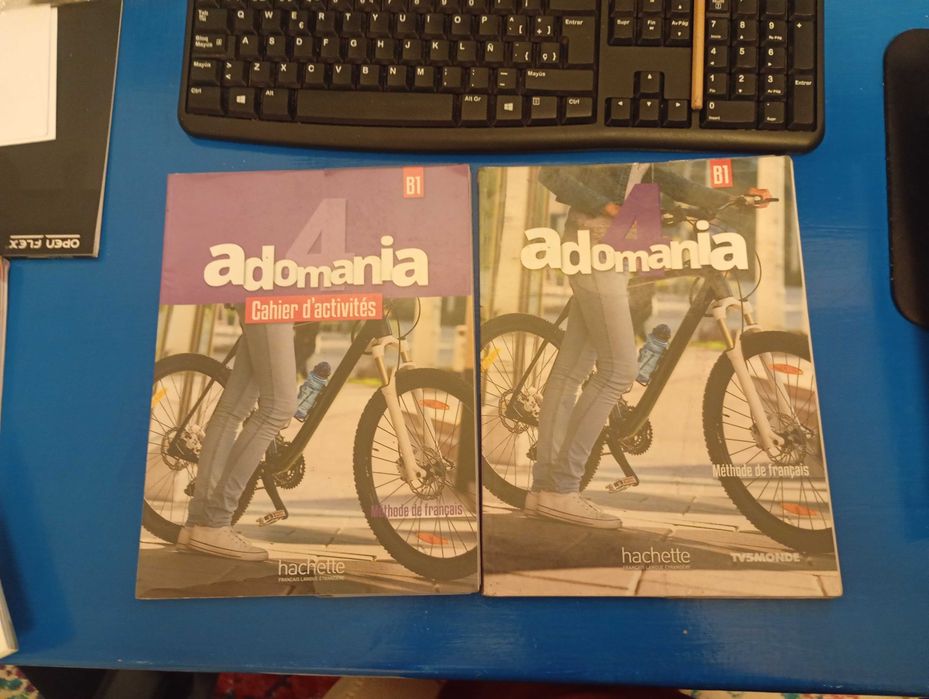 4 adomania B1 manual e caderno de atividades francês