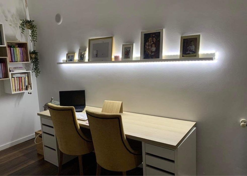 2x Blocos de gavates micke + tampo escritório lagkapten