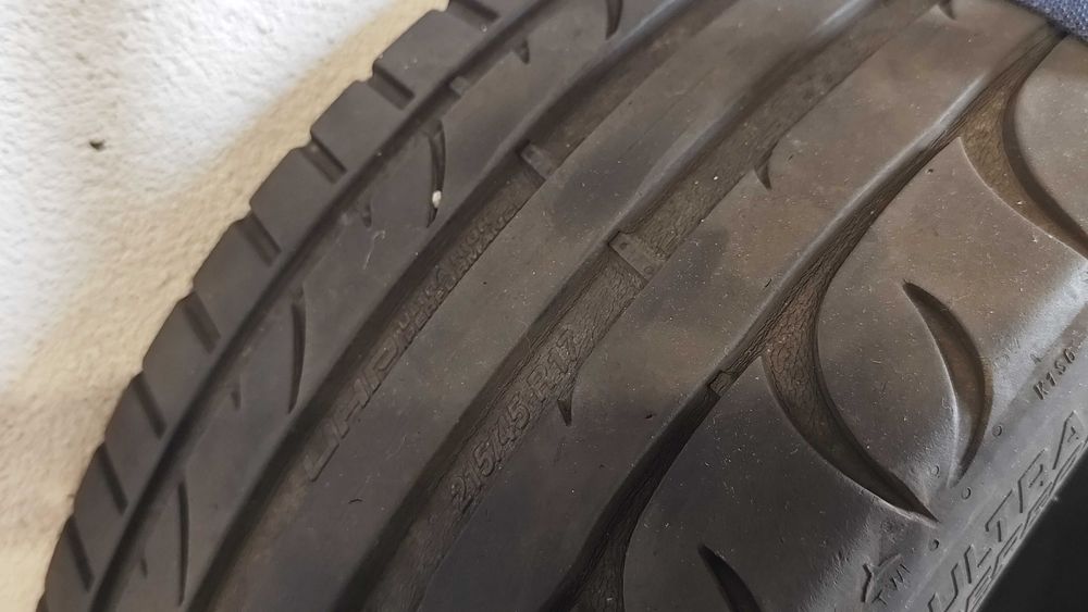 2 pneus Kormoran UHP 215 45 R17