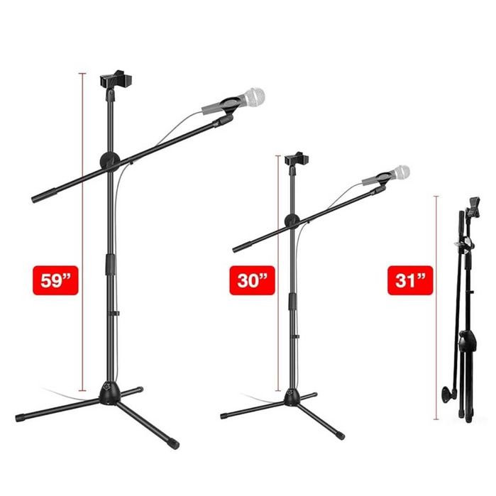 Suporte de Microfone e de Telemóvel/Tablet (NOVOS)