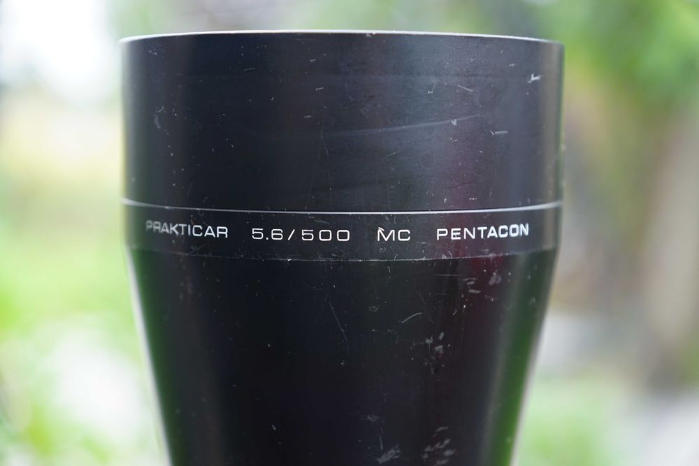 Obiektyw PRAKTICAR 5.6/500 Pentacon