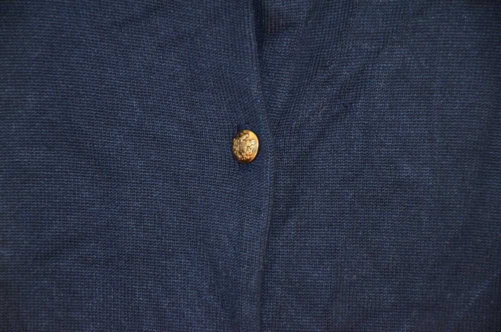 rozpinany sweter Ralph Lauren r. XL jedwab