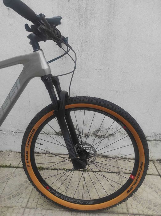 Massi Team elite carbono XL 2023, transmissão SLX, suspensão Judy