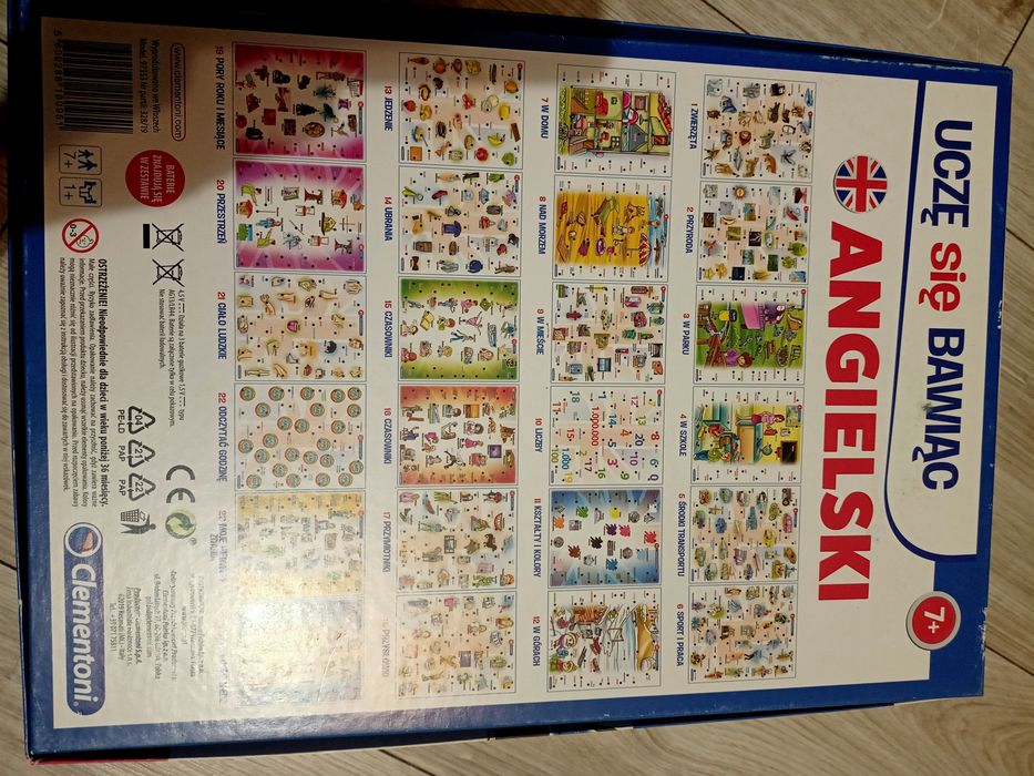 Uczę się bawiąc angielski clementoni