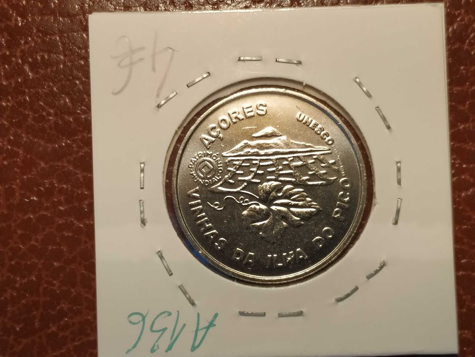 A136 Moeda comemorativa de 2,5 euro de 2011 Vinhas da Ilha do Pico