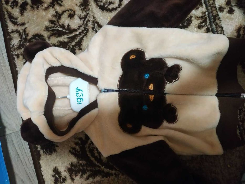 Дитячий костюм двійка теплий медведик