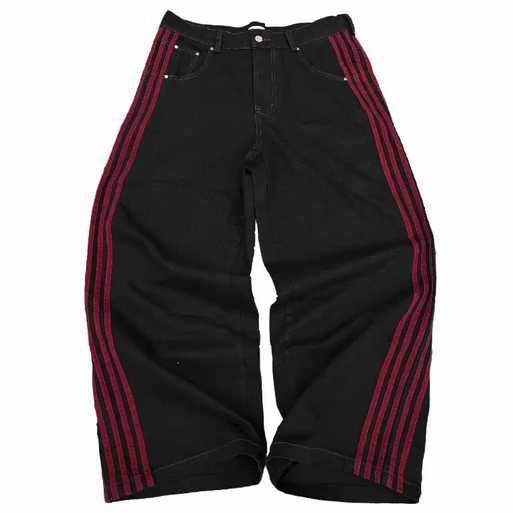 Track pants Yori Sport 5 Stripe Denim Pants Balenciaga Vetements
