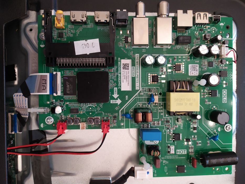 Smart TV TCL 32D4300 para peças