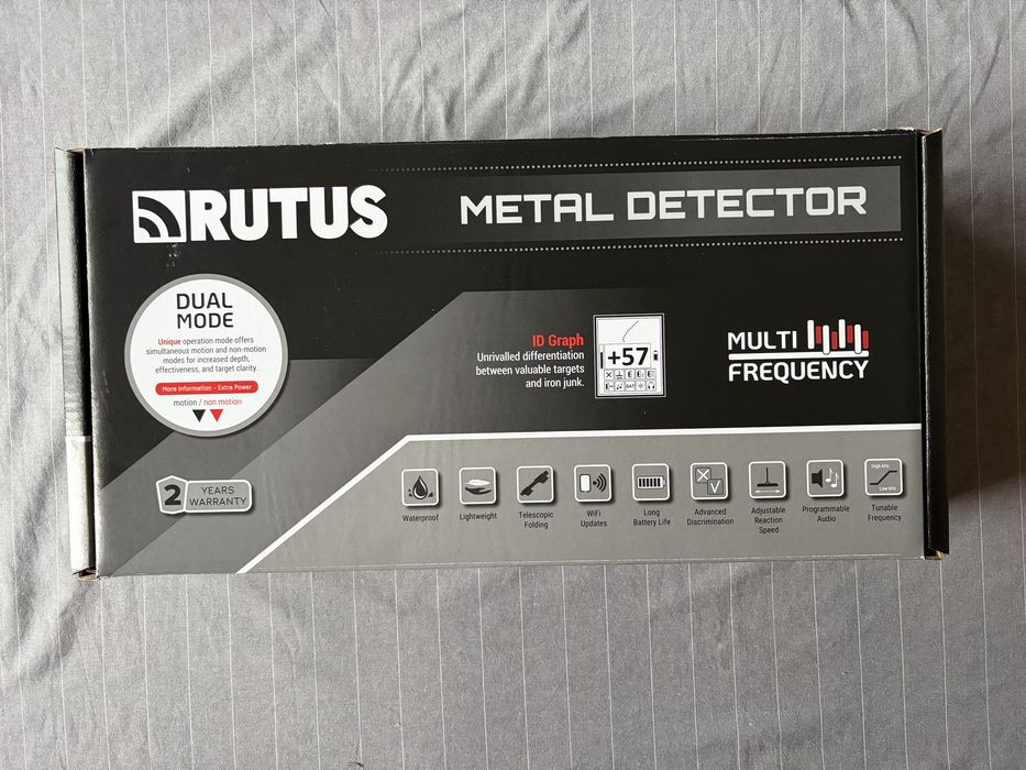 Nowy wykrywacz metali Rutus Versa