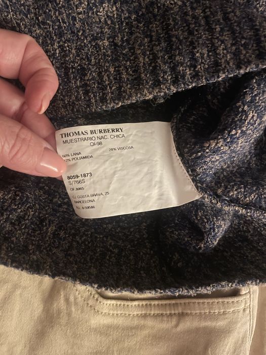Camisola meia manga gola alta Thomas Burberry