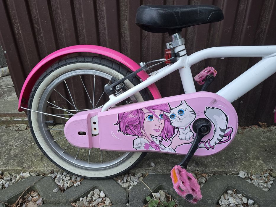 Rower dla dziewczynki BTwin 16 cali